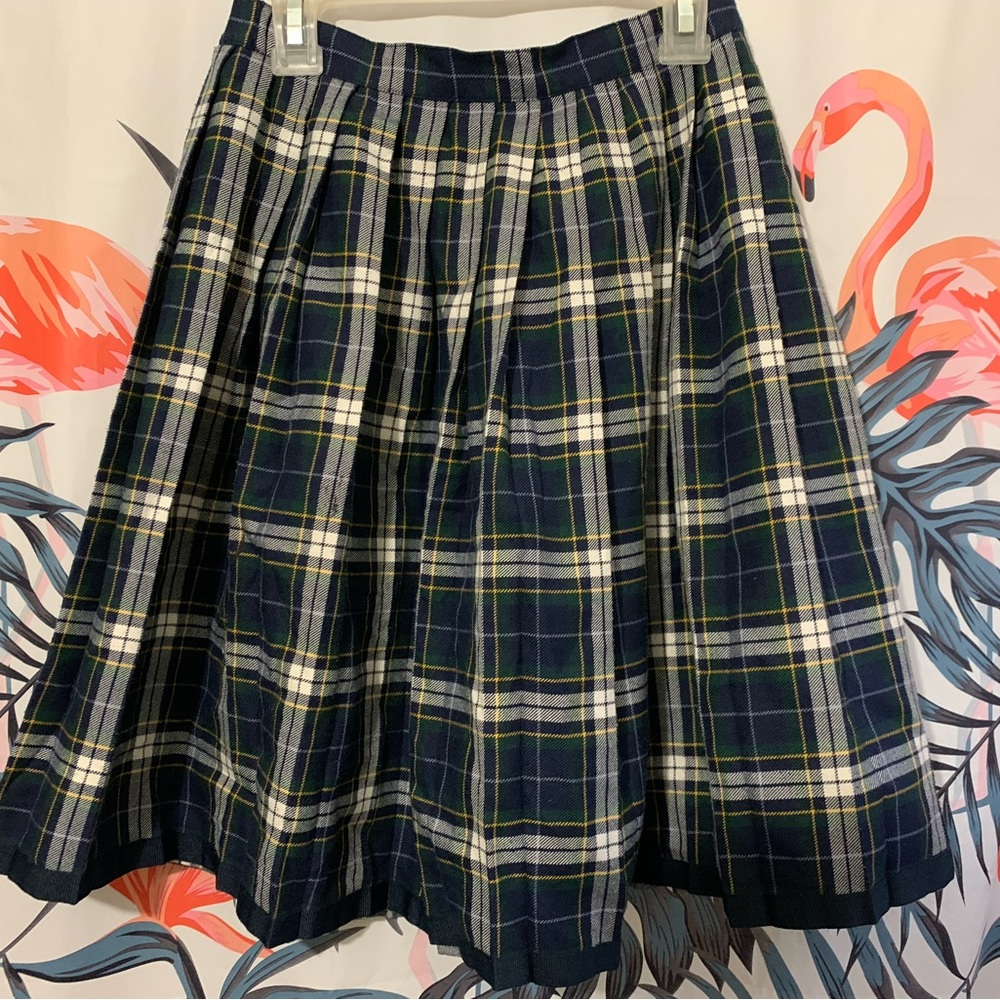 Plaid Skirt Sz S